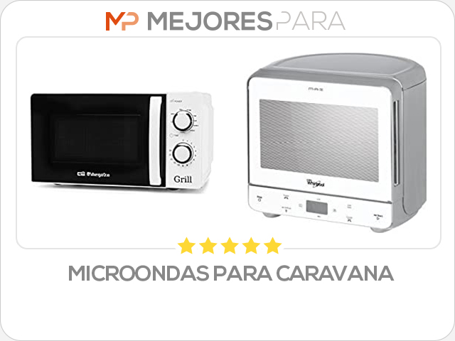 microondas para caravana