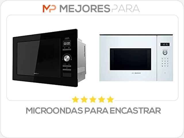 microondas para encastrar