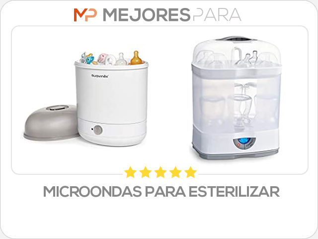 microondas para esterilizar