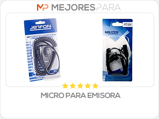 micro para emisora