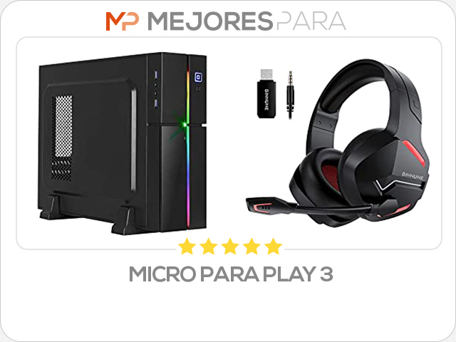 micro para play 3