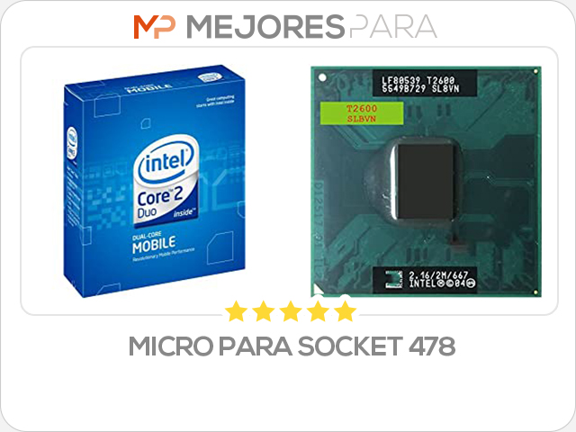 micro para socket 478