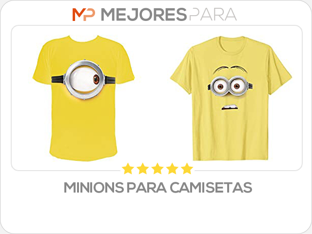 minions para camisetas