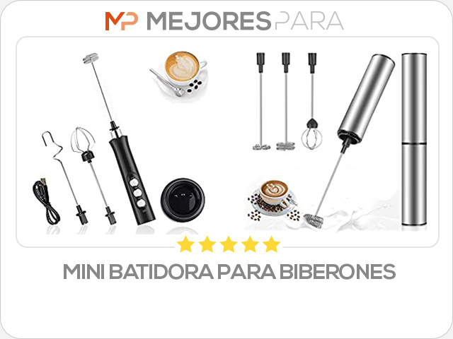 mini batidora para biberones