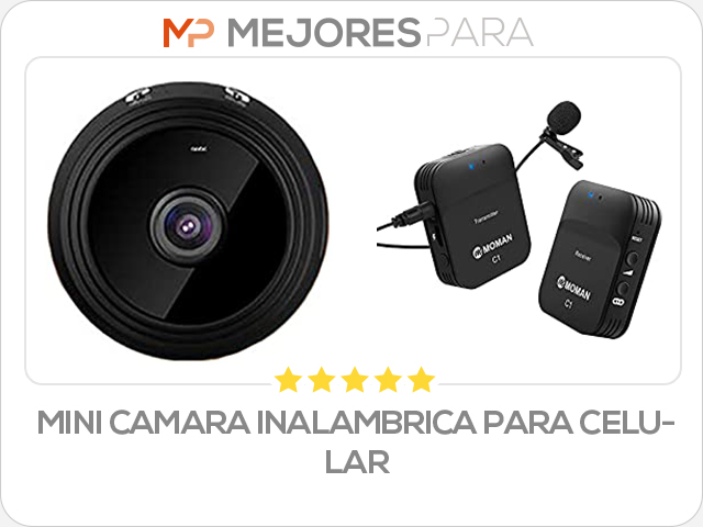 mini camara inalambrica para celular