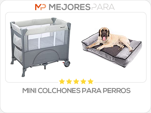 mini colchones para perros