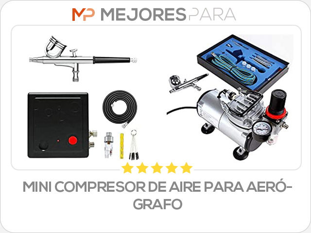 mini compresor de aire para aerógrafo