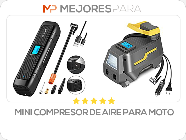 mini compresor de aire para moto