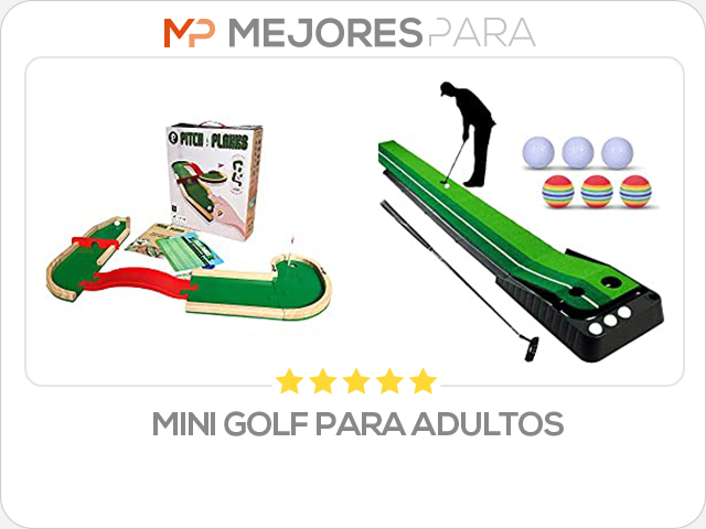 mini golf para adultos