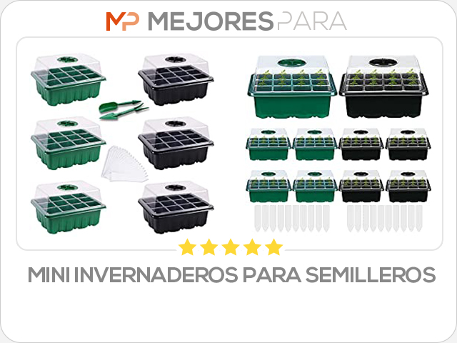 mini invernaderos para semilleros