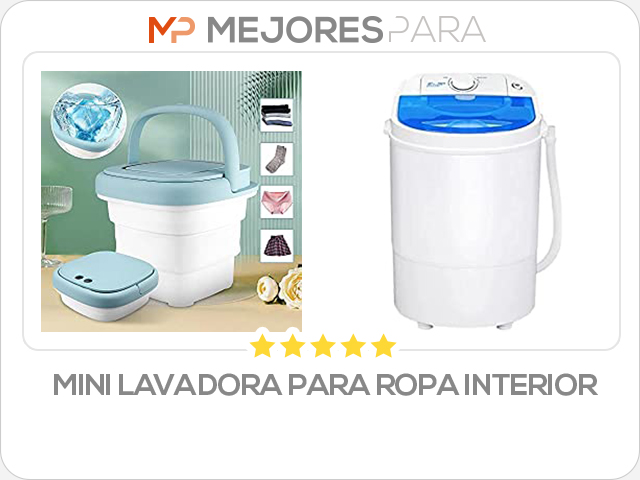 mini lavadora para ropa interior