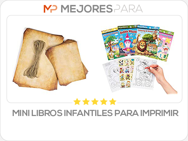 mini libros infantiles para imprimir