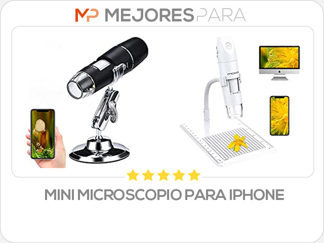 mini microscopio para iphone