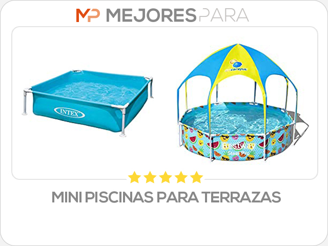 mini piscinas para terrazas