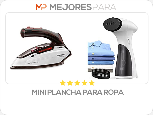 mini plancha para ropa