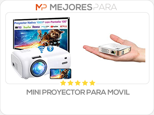 mini proyector para movil