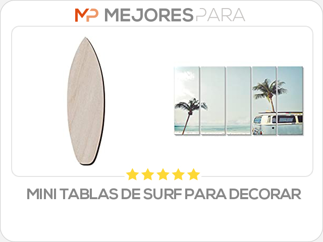 mini tablas de surf para decorar