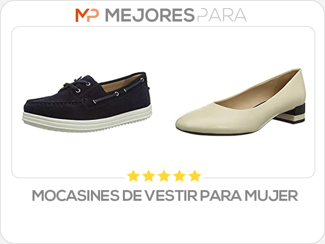 mocasines de vestir para mujer