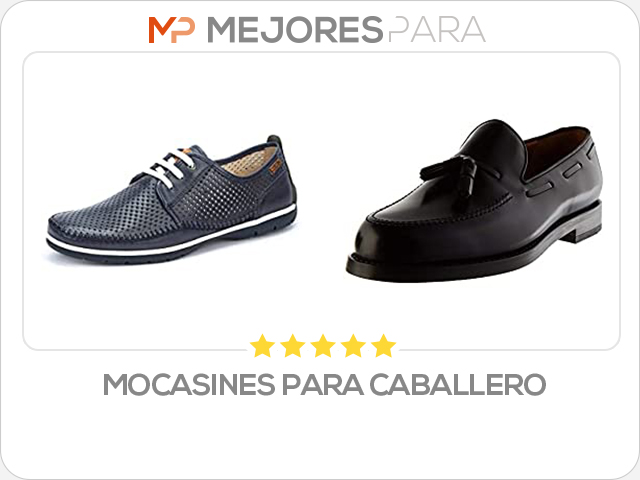 mocasines para caballero