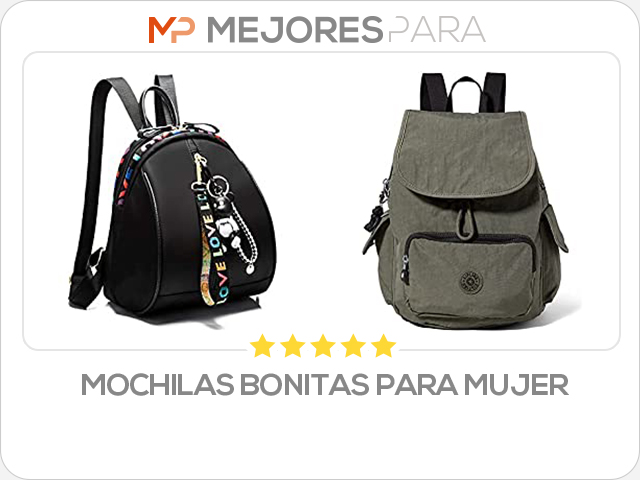 mochilas bonitas para mujer