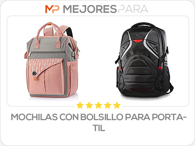 mochilas con bolsillo para portatil