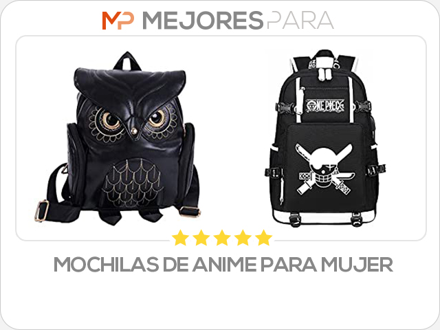 mochilas de anime para mujer