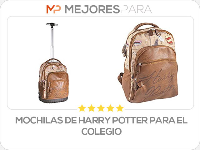 mochilas de harry potter para el colegio