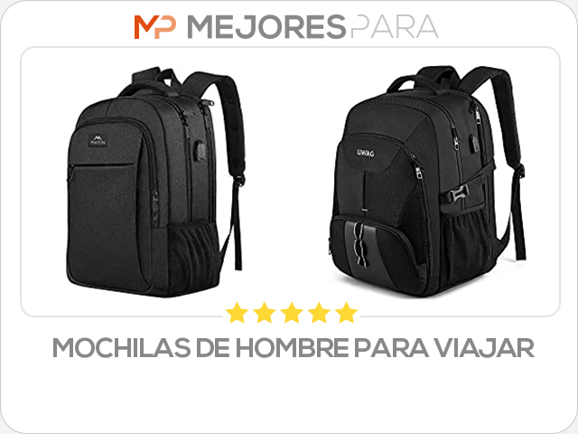 mochilas de hombre para viajar