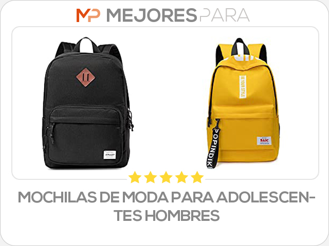 mochilas de moda para adolescentes hombres