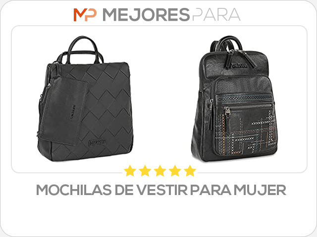 mochilas de vestir para mujer