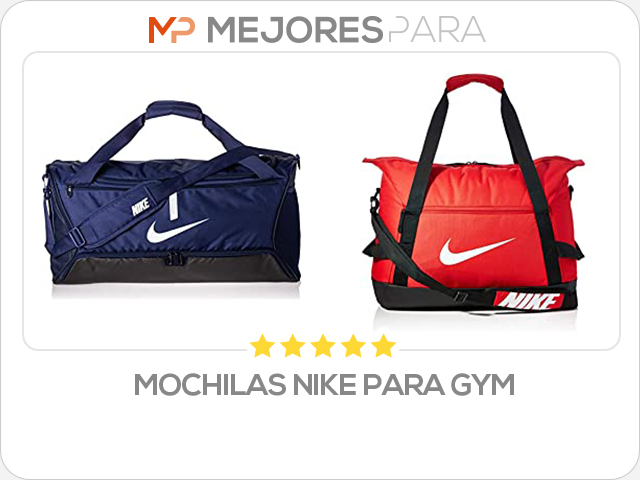 mochilas nike para gym