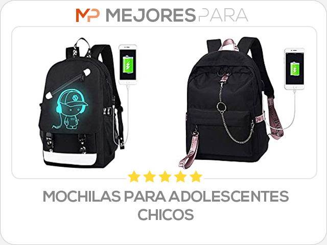 mochilas para adolescentes chicos