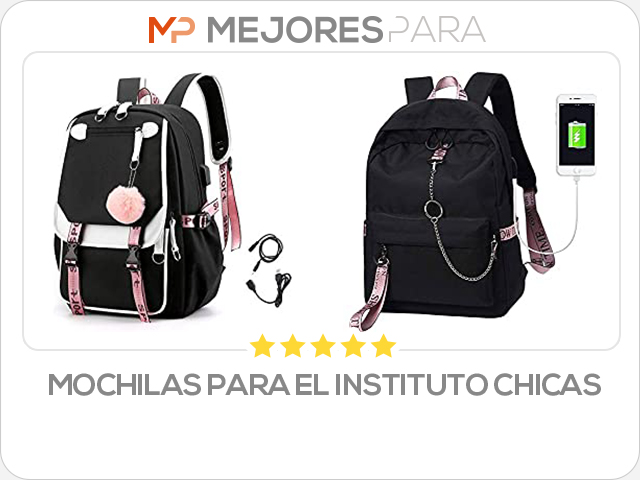 mochilas para el instituto chicas