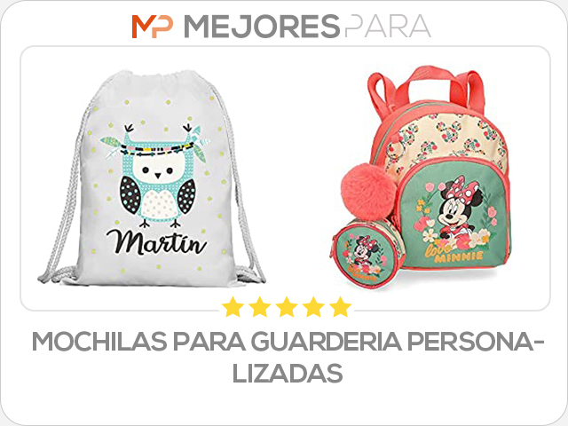 mochilas para guarderia personalizadas