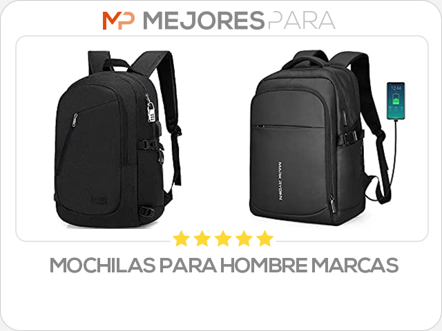 mochilas para hombre marcas