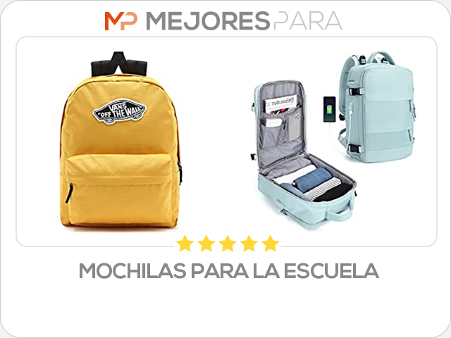 mochilas para la escuela