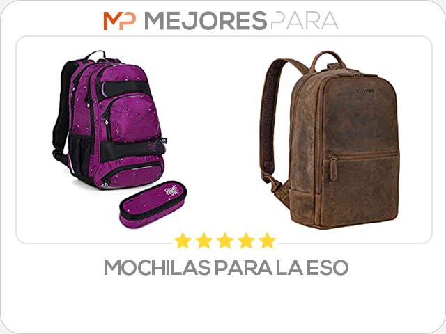 mochilas para la eso