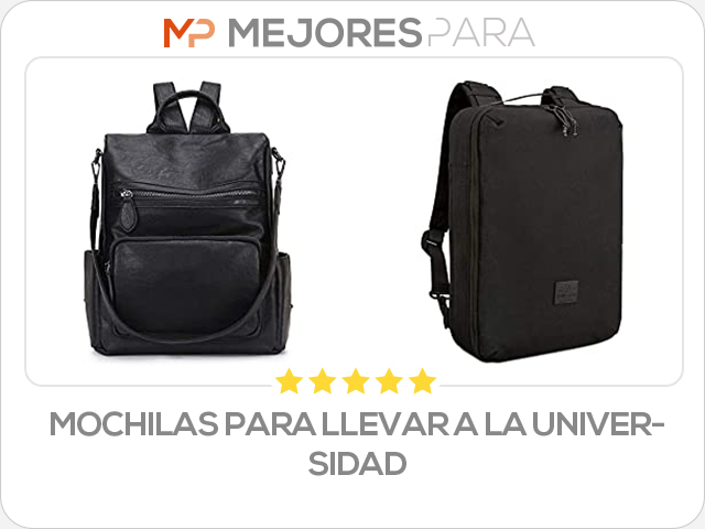 mochilas para llevar a la universidad