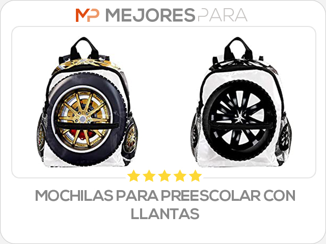 mochilas para preescolar con llantas