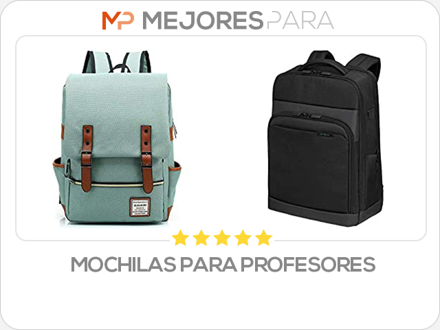 mochilas para profesores