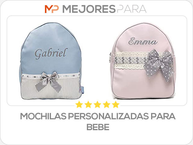 mochilas personalizadas para bebe