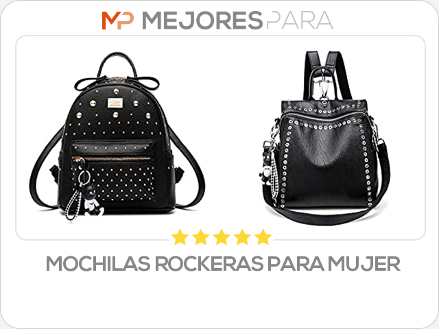 mochilas rockeras para mujer