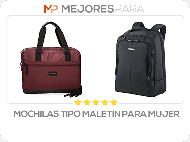 mochilas tipo maletin para mujer