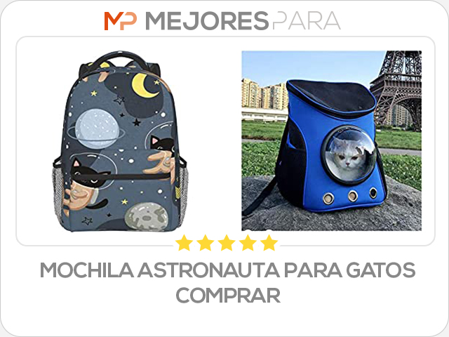 mochila astronauta para gatos comprar