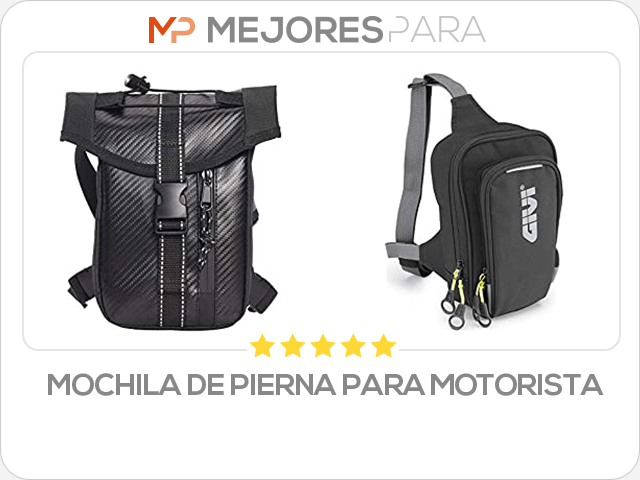 mochila de pierna para motorista