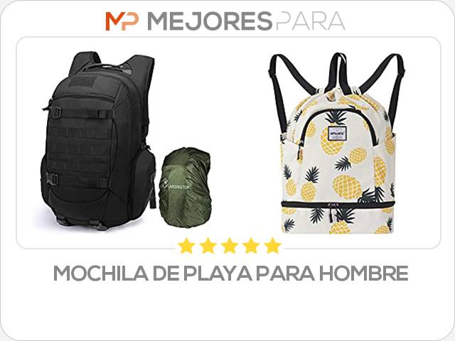 mochila de playa para hombre