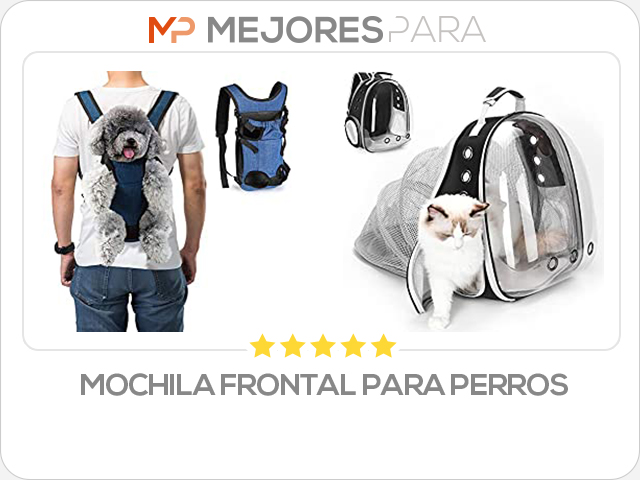 mochila frontal para perros