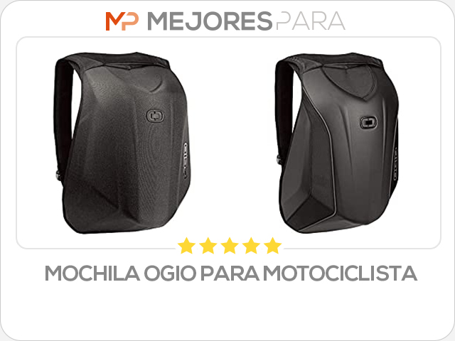 mochila ogio para motociclista
