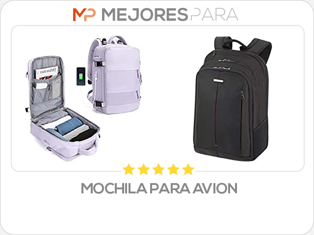 mochila para avion