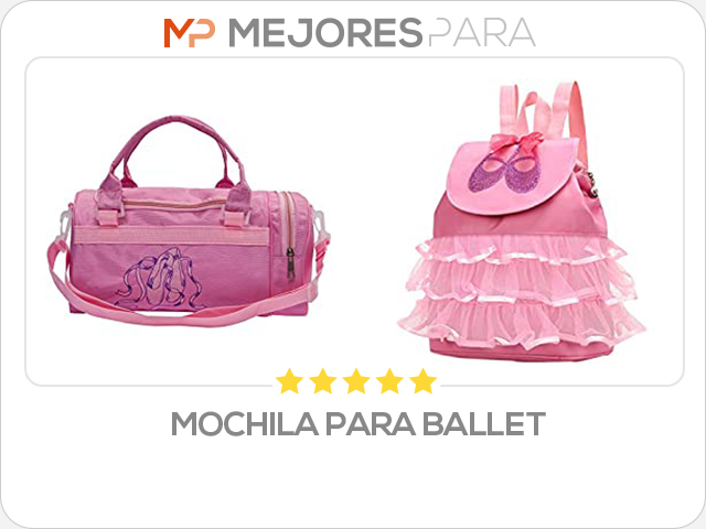 mochila para ballet